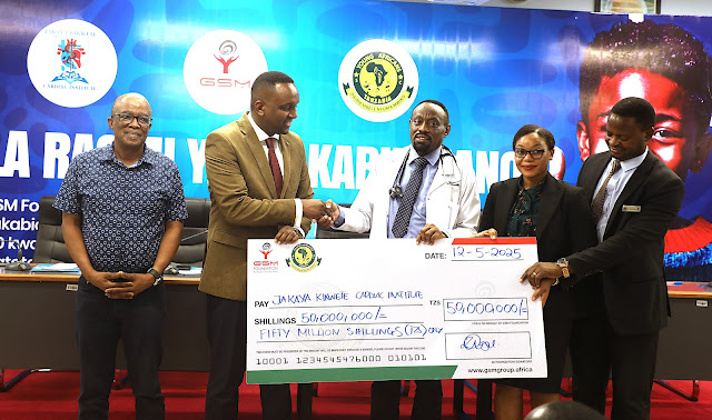 GSM Foundation na Yanga wachangia milioni 50 za matibabu ya moyo kwa watoto